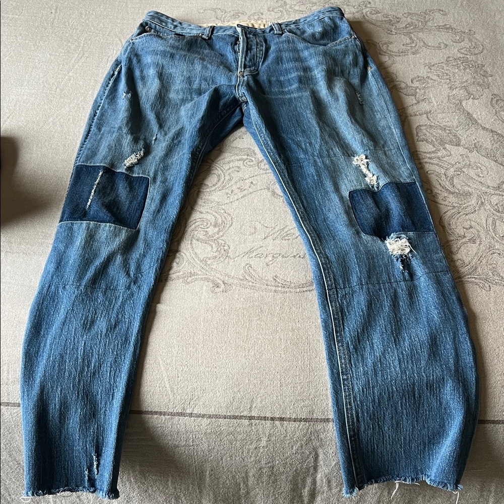 Rag And Bone Jeans With Patchwork - image 1